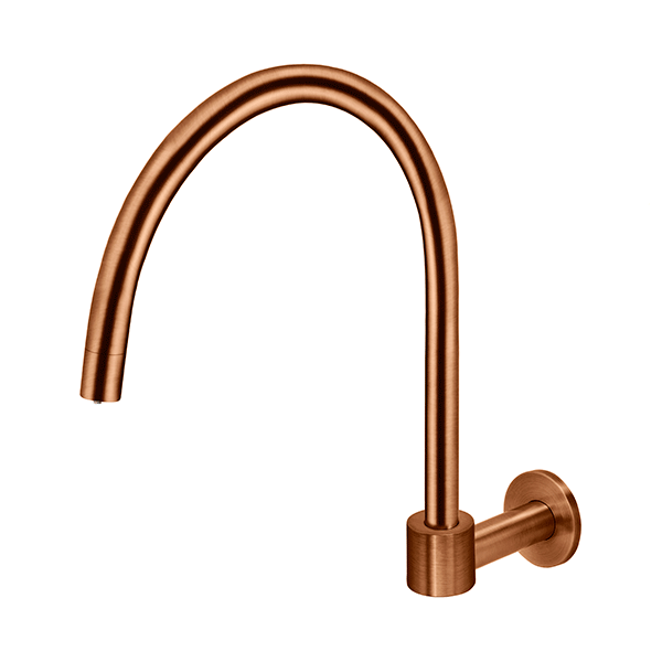 Meir Round Lustre Bronze High Rise Spout