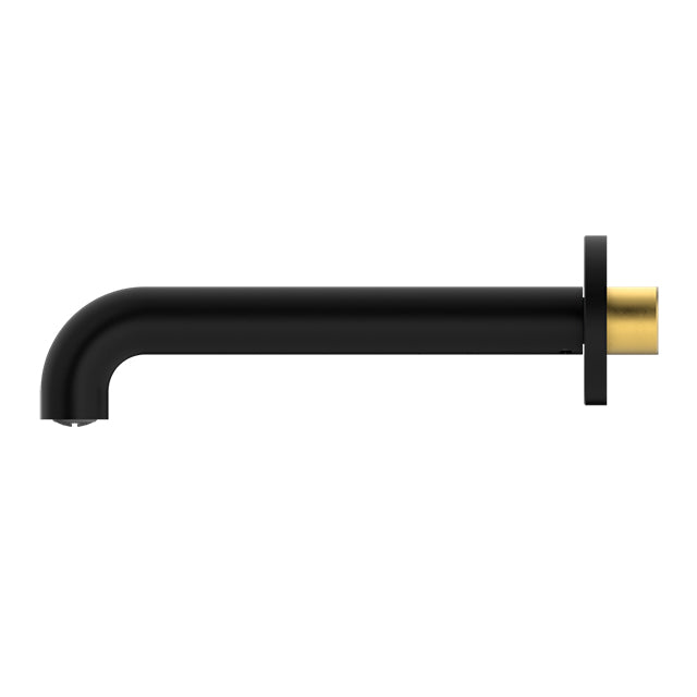 Nero Mecca Basin/Bath Spout Only 260mm Matte Black