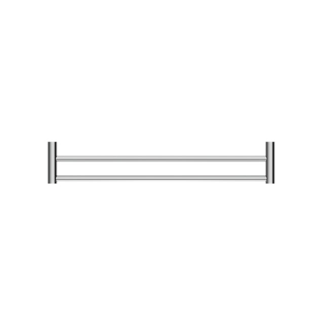 Buy Nero New Mecca Double Towel Rail 600mm Chrome NR2324dCH | The Blue Space