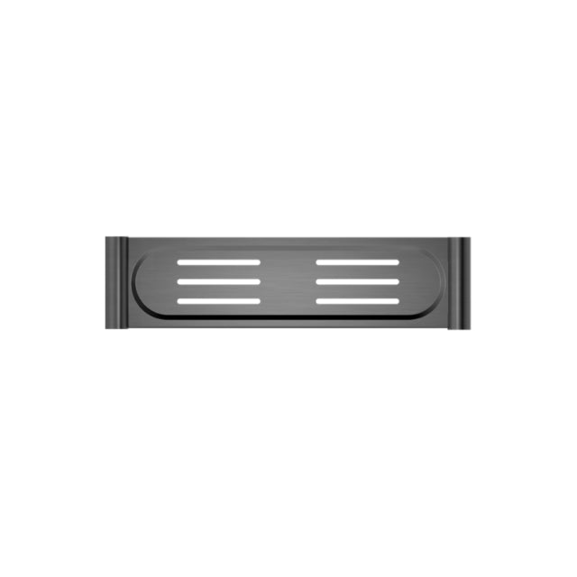 Shop Online Nero New Mecca Metal Shower Shelf Gun Metal NR2387aGM | The Blue Space