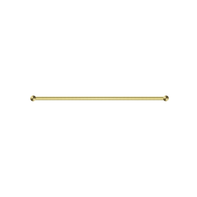 Nero New Mecca Single Towel Rail 600mm Brushed Gold