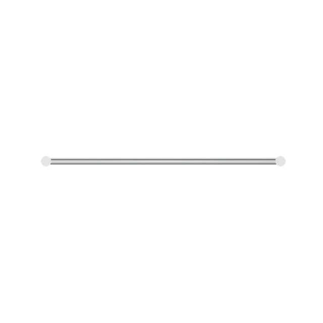 Buy Nero New Mecca Single Towel Rail 800mm Brushed Nickel NR2330BN | The Blue Space