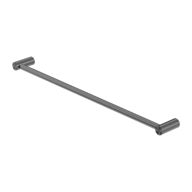 Nero New Mecca Single Towel Rail 800mm Gun Metal NR2330GM | The Blue Space