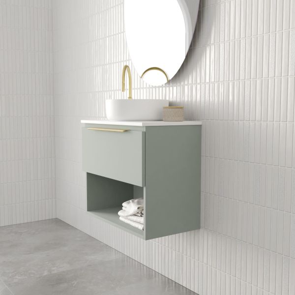Marquis Oxford Ensuite1 Vanity - 600mm Centre Bowl Profile | The Blue Space