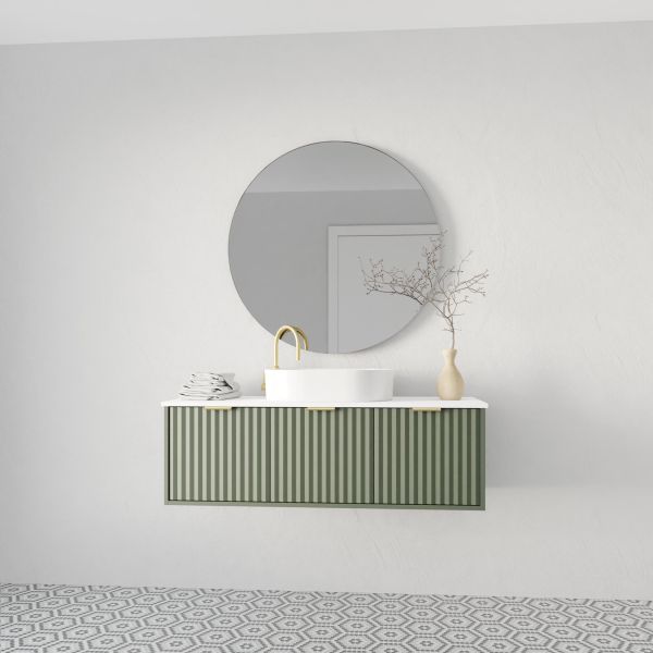 Marquis Peak5 Wall Hung Vanity - 1200 Centre Bowl Angled | The Blue Space