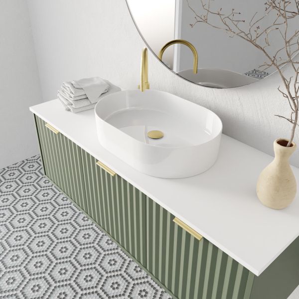 Marquis Peak5 Wall Hung Vanity - 1200 Centre Bowl Basin Detail | The Blue Space