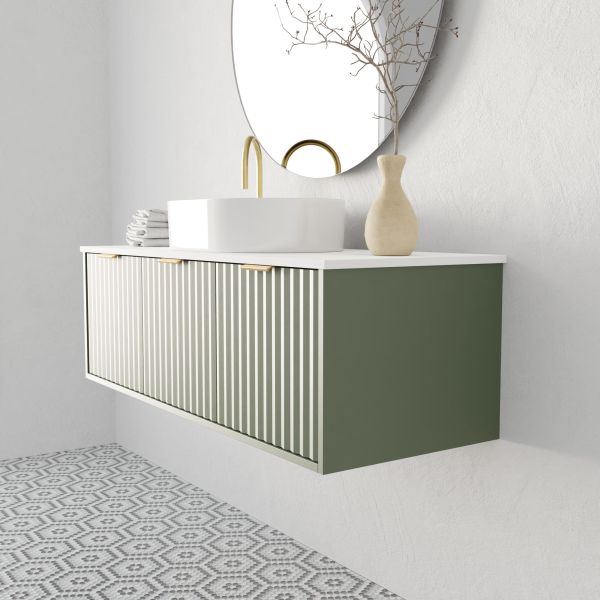 Marquis Peak5 Wall Hung Vanity - 1200 Centre Bowl Profile | The Blue Space