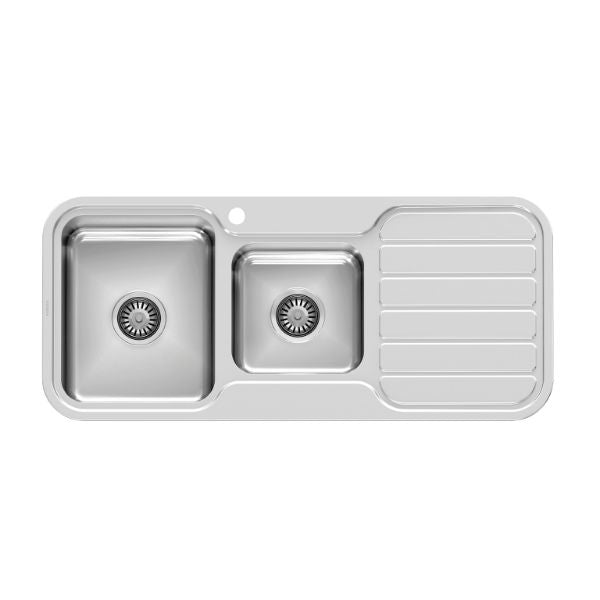 Phoenix 1000 Series 1-3/4 Bowl Sink 1080 x 480mm LH Bowl The Blue Space