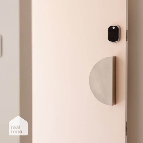 Lockwood Yale Assure SL Electronic Digital Deadbolt Satin Chrome | Smart security door handles online at The Blue Space Real Reno