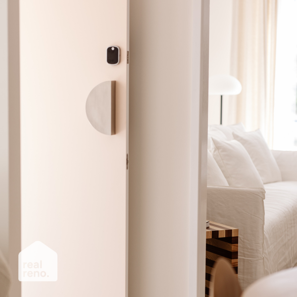 Lockwood Yale Assure SL Electronic Digital Deadbolt Satin Chrome | Smart security door handles online at The Blue Space Real Reno