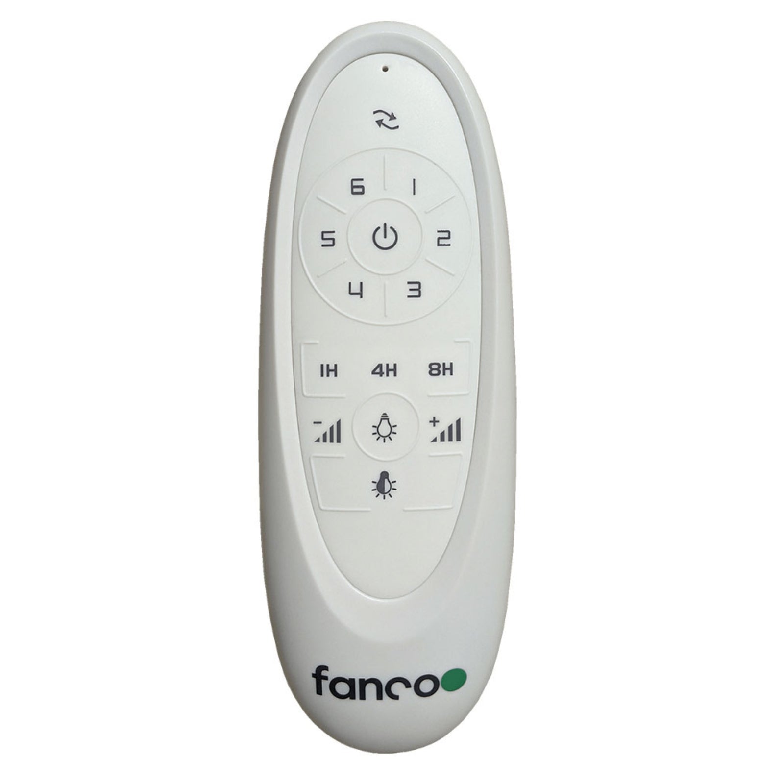 Remote For Fanco Sanctuary 70'' (178cm) DC Ceiling Fan with LED Light - White and Natural KF6011/119A - The Blue Space