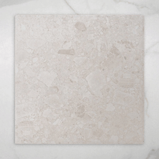 Southside White Terrazzo External P5 Porcelain Tile 450x450mm online at The Blue Space