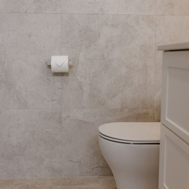 Tan Tilly Tundra Stone Tile Matte Tech Grip 600 x 600 x 10mm Porcelain | The Blue Space