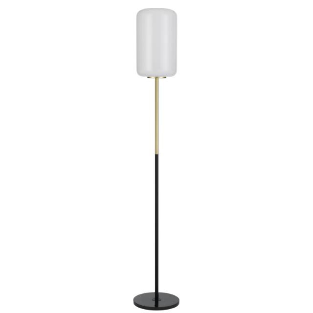 Telbix Korova Floor Lamp E27 Opal KOROVAFL-BRSOP - The Blue Space