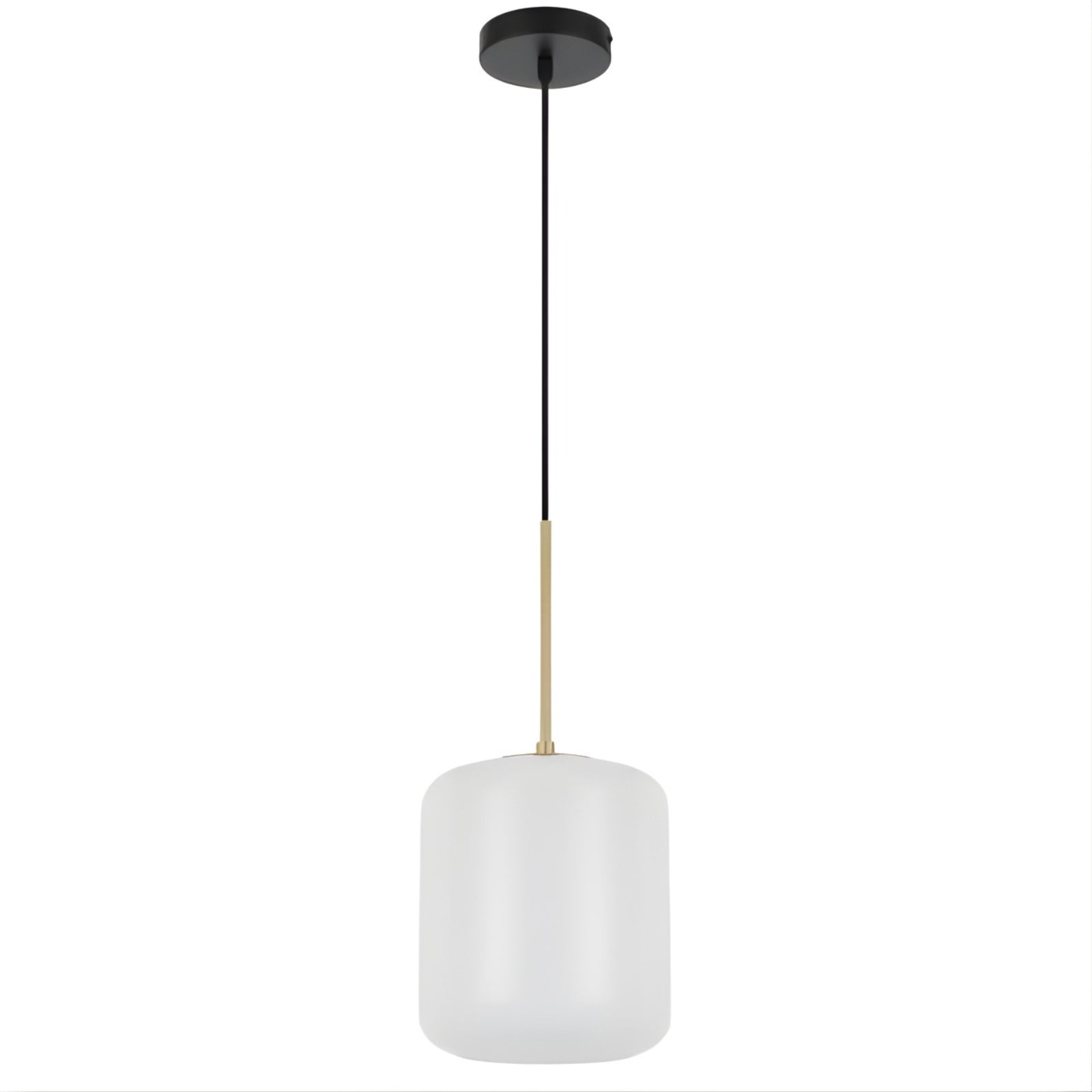 Telbix Korova Small Pendant Light E27 Opal KOROVAPES-BRSOP - The Blue Space