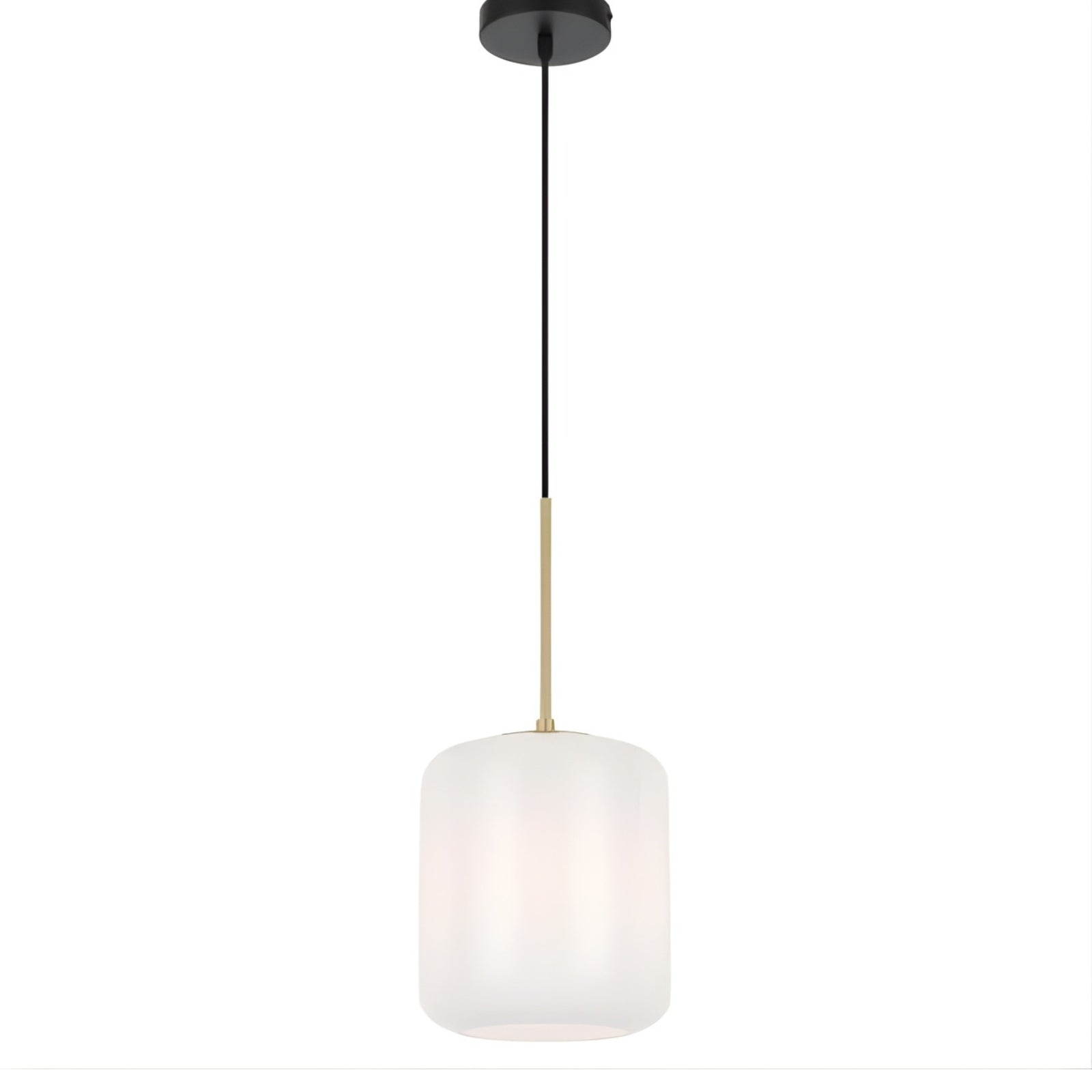 Telbix Korova Small Pendant Light E27 Opal KOROVAPES-BRSOP - The Blue Space