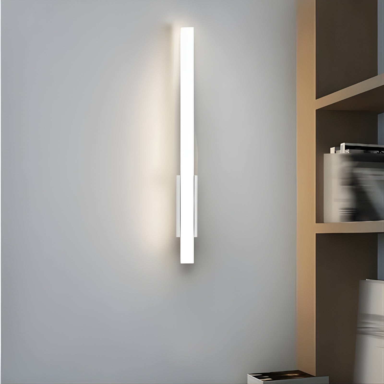 Telbix Masto Exterior Wall Light LED White MASTOWB1-WH83 - The Blue Space