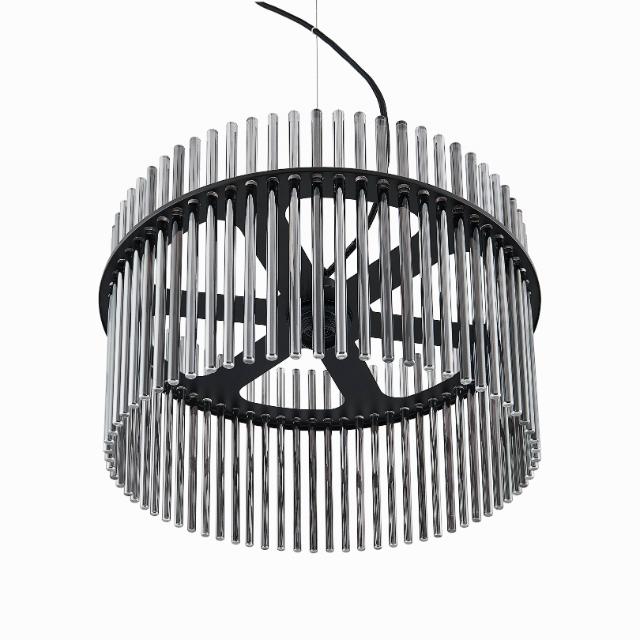 Telbix Quilo 40cm Pendant Light QUILOPE40-BKSM - The Blue Space
