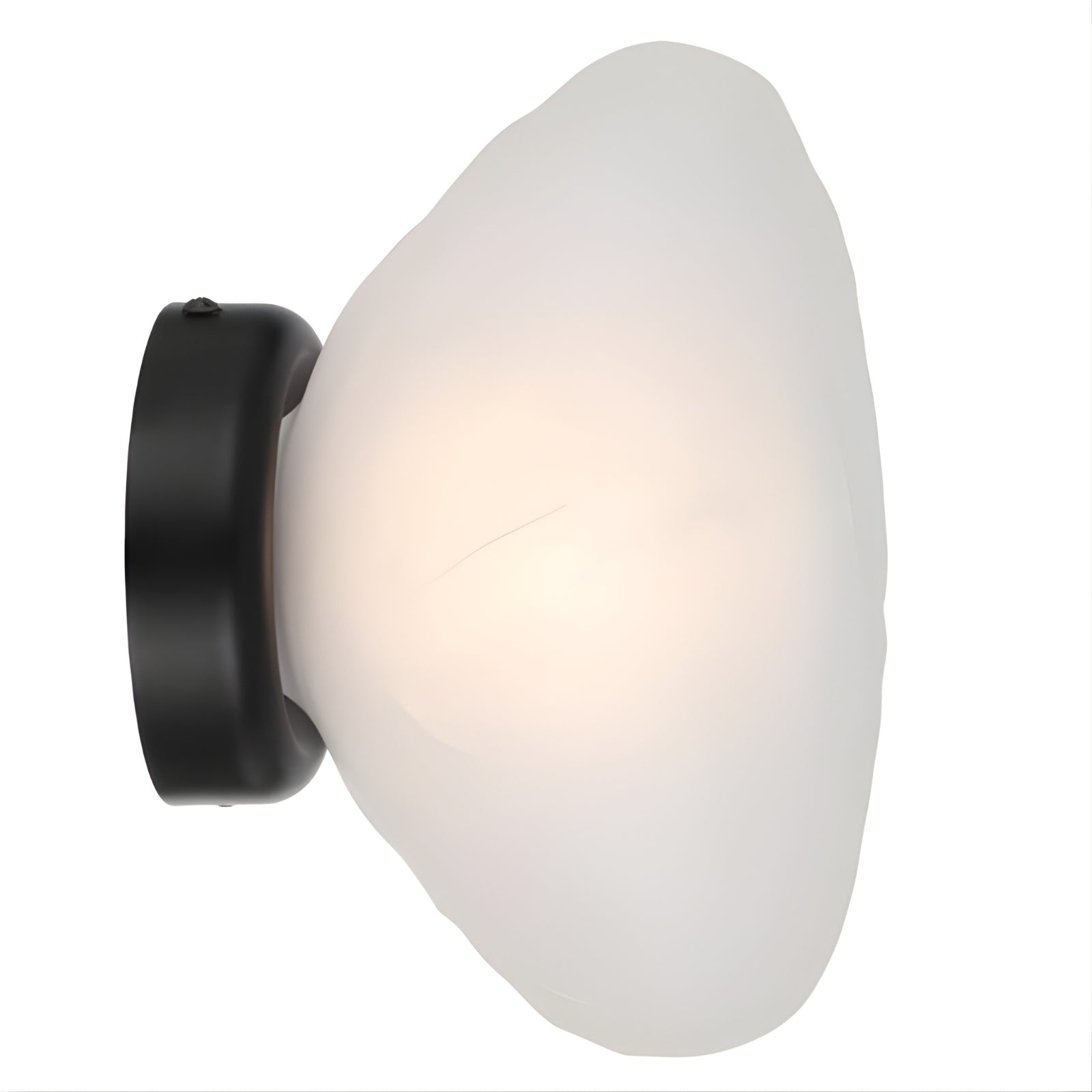 Telbix Zecca Wall Light G9 Black Frost ZECCAWB-BKFR - The Blue Space