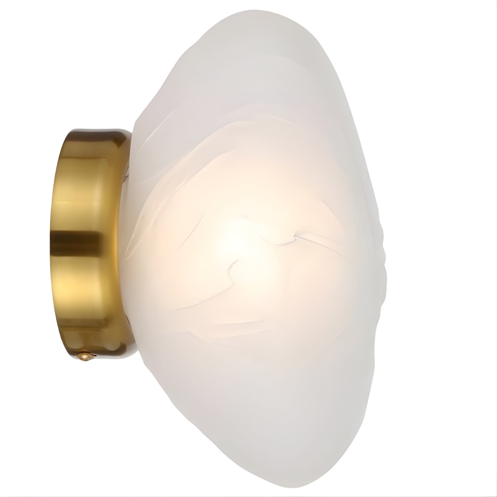 Telbix Zecca Wall Light G9 Gold Frost ZECCAWB-AGFR - The Blue Space