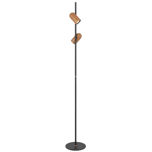 Telbix Kindle Floor Lamp Gu10 KINDLEFL2-BK - The Blue Space