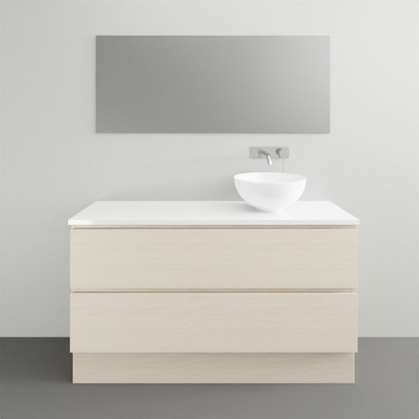 Timberline Billie Floor Standing Vanity with Silksurface Top - 1200mm RH Single Basin | The Blue Space