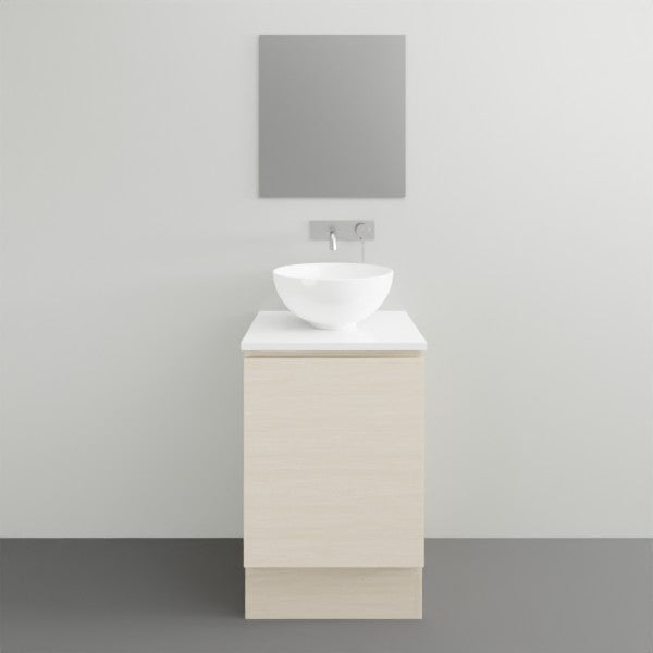 Timberline Billie Floor Standing Vanity with Silksurface Top - 450mm Single Basin | The Blue Space