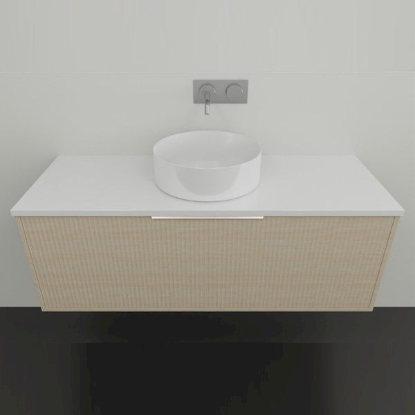 Timberline Elwood Dockland Wall Hung Vanity with Above Counter Basin 1200 | The Blue Space