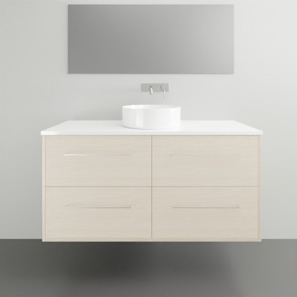 Timberline Grange Wall Hung Vanity with Silksurface Top - 1200mm Single Basin | The Blue Space