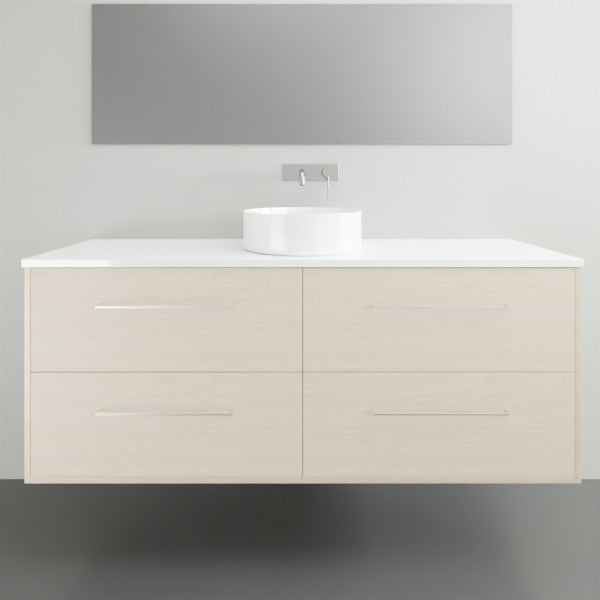 Timberline Grange Wall Hung Vanity with Silksurface Top - 1500mm Single Basin | The Blue Space