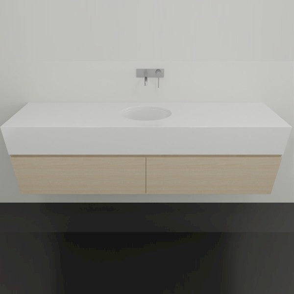 Timberline Kingsley Wall with Single Undercounter Basin 1800 | The Blue Space