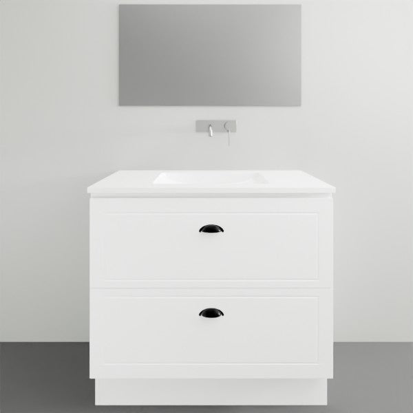 Timberline Nevada Classic Plus Floor Standing Vanity Alpha Ceramic Basin Top - 900mm Single Basin | The Blue Space