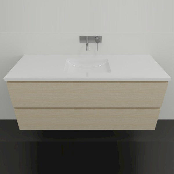 Timberline Nevada Plus Wall Hung Vanity with Alpha Ceramic Top - 1200 | The Blue Space