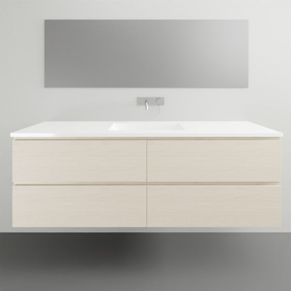 Timberline Nevada Plus Wall Hung Vanity with Regal Acrylic Top - 1500mm Single Basin | The Blue Space
