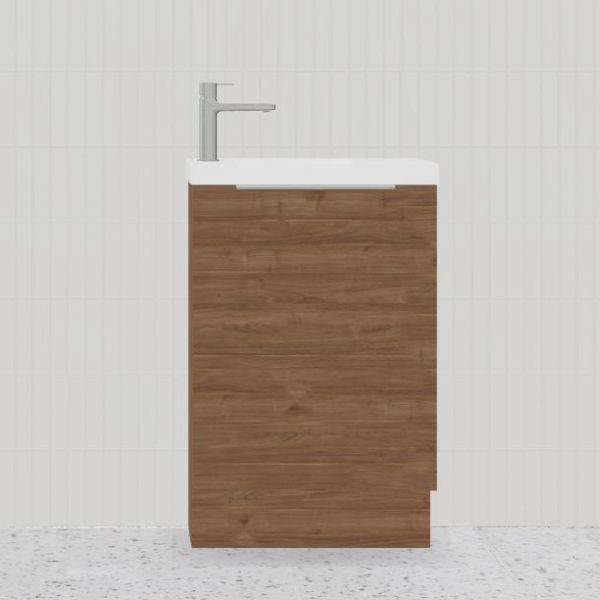 Timberline Ollie Floor Standing Vanity - 550mm Single Basin | The Blue Space