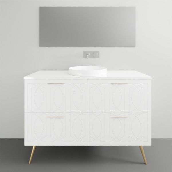Timberline Sutherland House Regency On Legs Vanity - 1200mm Single Basin | The Blue Space