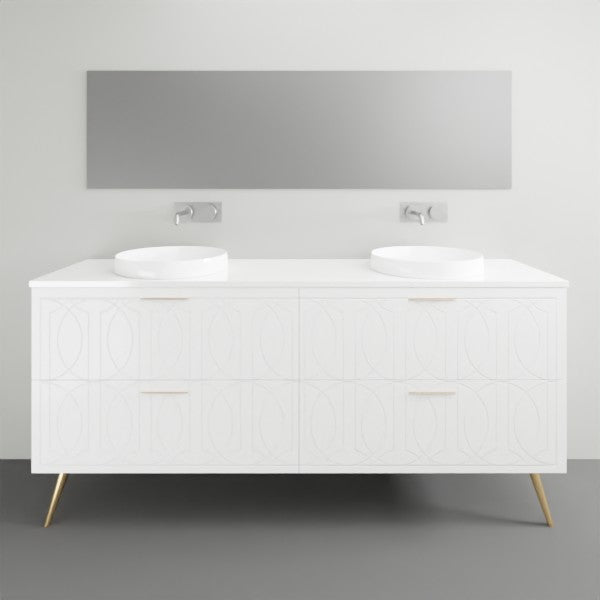 Timberline Sutherland House Regency On Legs Vanity - 1800mm Double Basin | The Blue Space