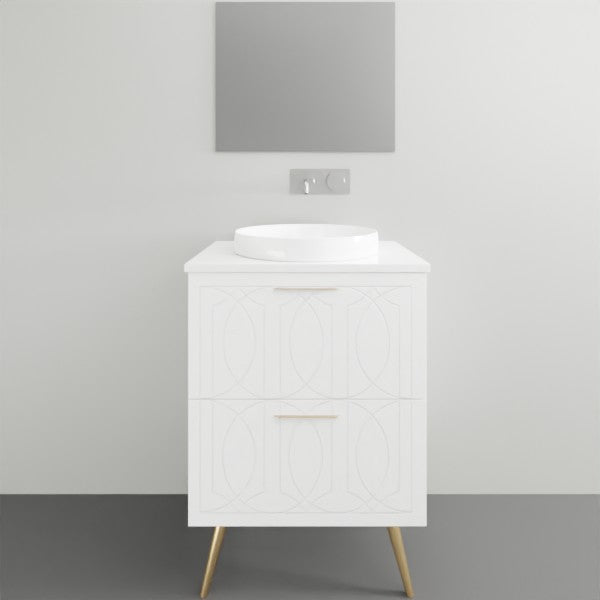 Timberline Sutherland House Regency On Legs Vanity - 600mm Single Basin | The Blue Space