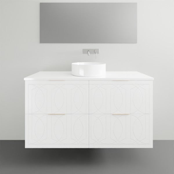 Timberline Sutherland House Regency Wall Hung Vanity - 1200mm Single Basin | The Blue Space