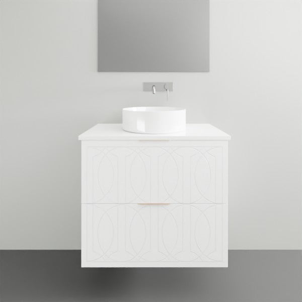Timberline Sutherland House Regency Wall Hung Vanity - 750mm Single Basin | The Blue Space