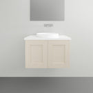 Timberline Victoria Wall Hung Vanity with Silksurface Freedom Top - 750mm Single Basin | The Blue Space