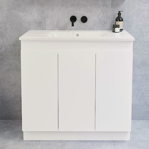 Timberline Rockford Floor Standing Vanity with Haven Dolomite Basin Top