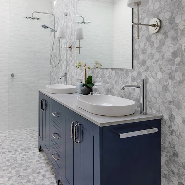 Timberline Windsor Vanity with Silk Surface Top and Basin