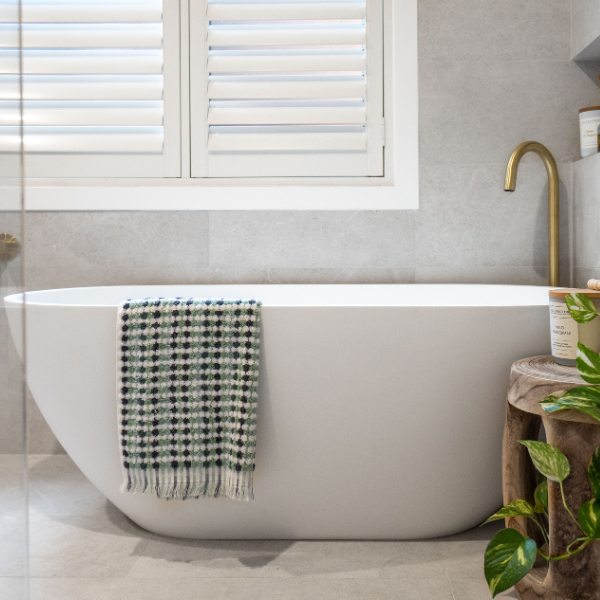 Meir Round Freestanding Bath Filler - Tiger Bronze online at The Blue Space Real Reno