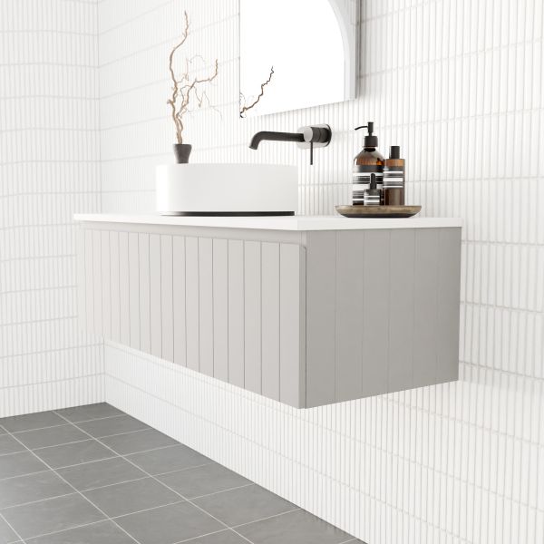 Marquis Valencia4 Wall Hung Vanity - 1200 Centre Bowl Profile | The Blue Space