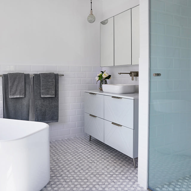 Selling Houses Australia x The Blue space - Windsor Downs Bathroom
