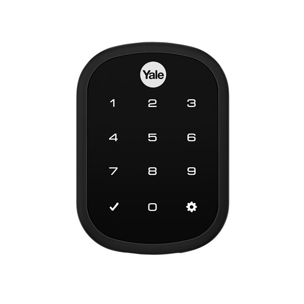 Yale Assure SL Electronic Digital Deadbolt Matt Black - The Blue Space
