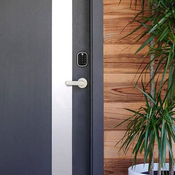 Yale Assure SL Electronic Digital Deadbolt Satin Chrome online at The Blue Space | Smart Front Door Locks