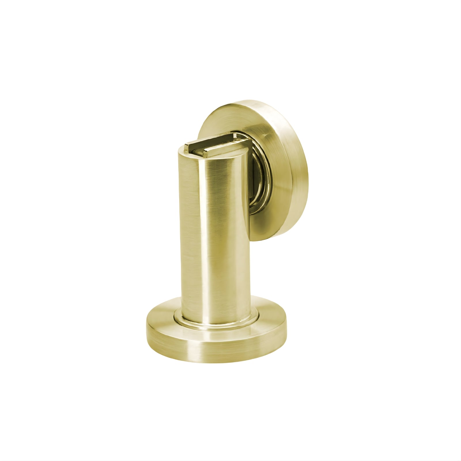 Zanda Magnetic Door Stop 75mm Satin Brass 10500.SB - The Blue Space