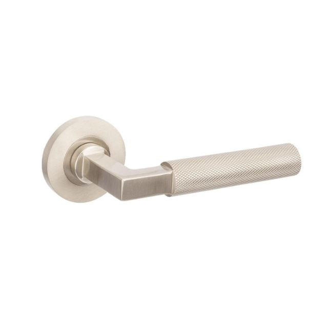 Zanda Zurich Entrance Set 70mm Key/Key Brushed Nickel